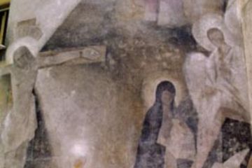 Santuario del Getsemani - Raffigurazione murale del pittore Theodore Strawinsky